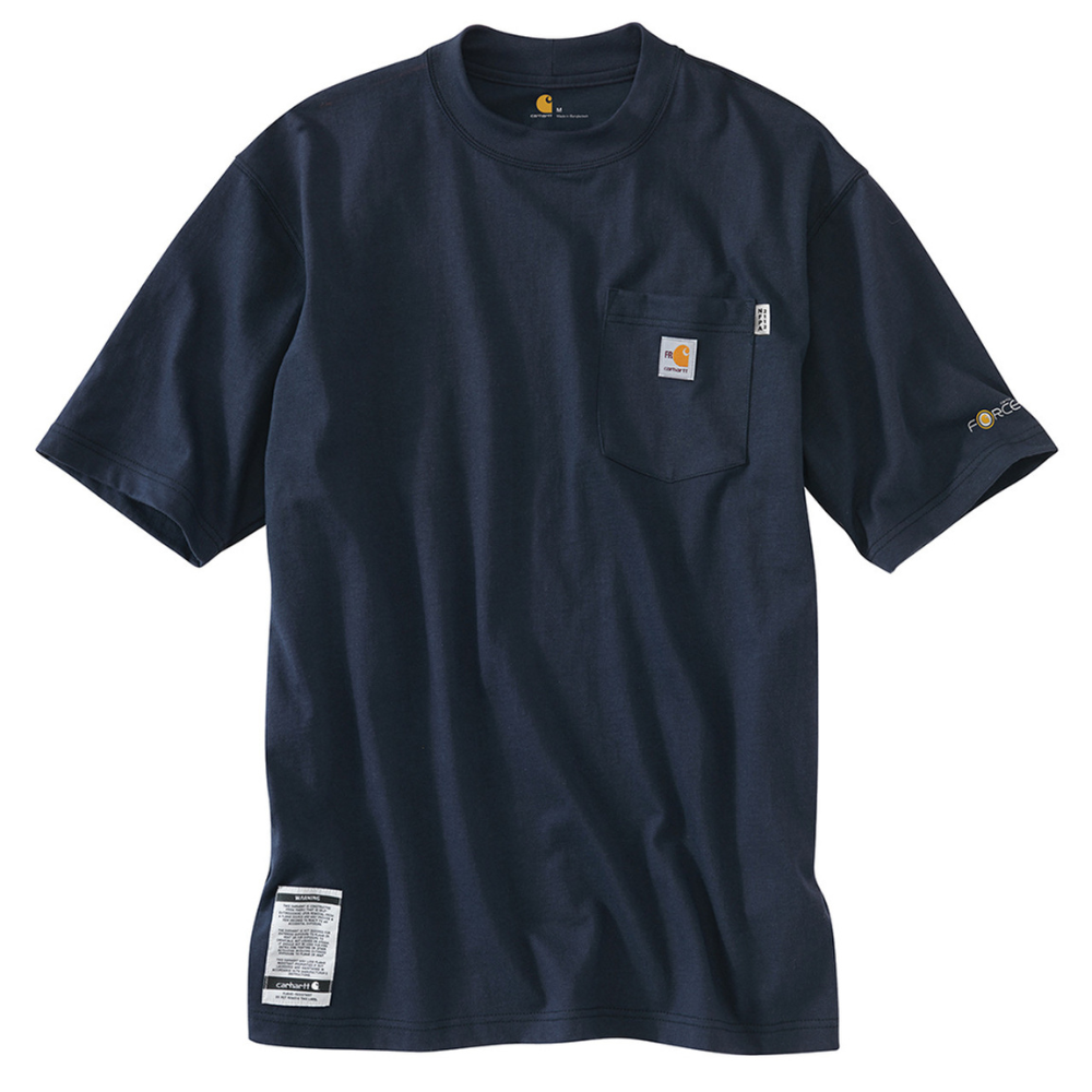 Carhartt 8.9 cal/cm² Men's Flame Resistant Force Cotton Short Sleeve T-Shirt from GME Supply